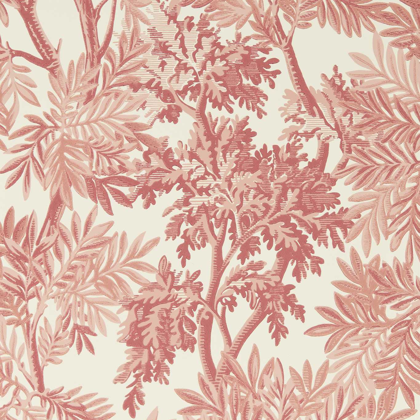 Tapestry Trees Berry/Pink Clay